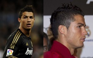 Los peinados de Cristiano Ronaldo 