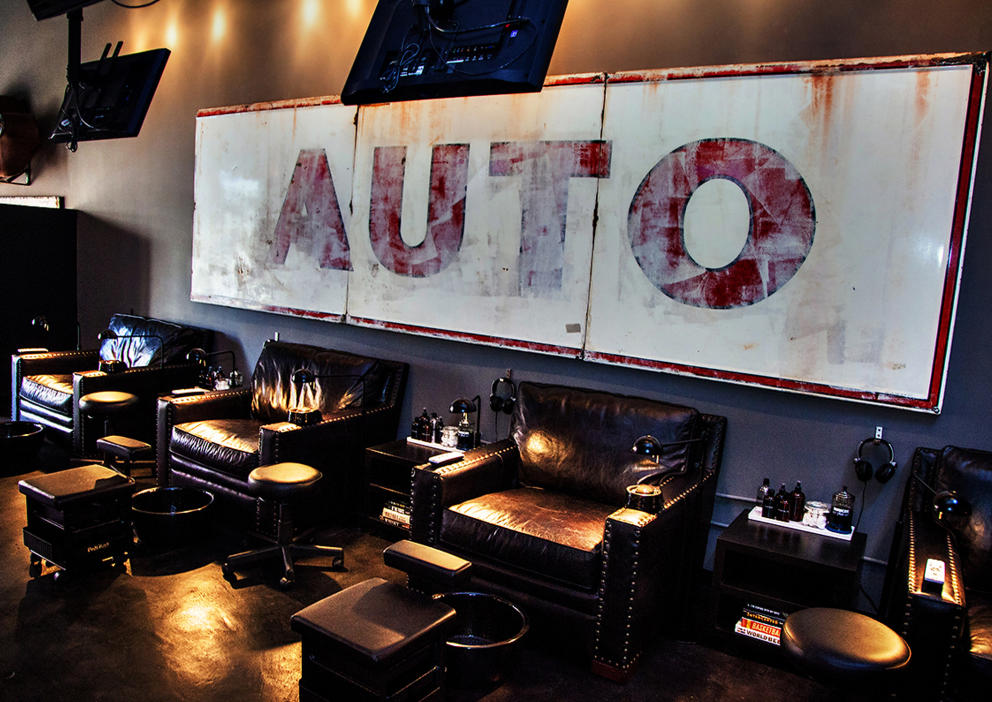 nail bar masculino en los ángeles 