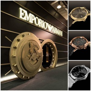 Giorgio Armani presenta nuevo reloj