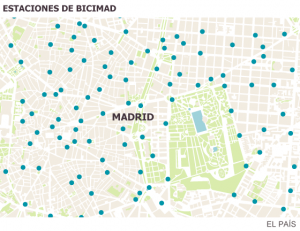 La bicicleta se pone de moda en Madrid