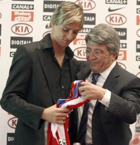 Fernando Torres con Enrique Cerezo 