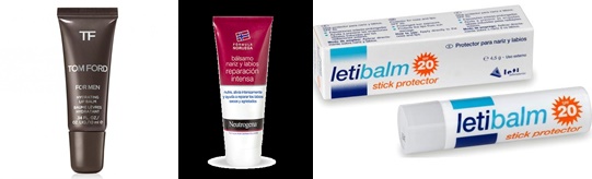 productos para el cuidado de los labios masculinos 