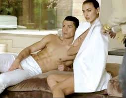 Cristiano Ronaldo e Irina para Vogue 