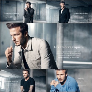 Imágenes de David Beckham para H&M 