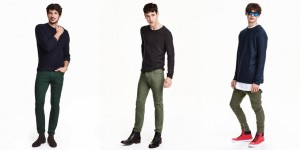 Pantalones verdes para hombre 
