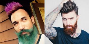 Teñir la barba se ha convertido en tendencia