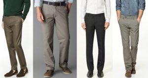Pantalones Chinos para Hombre, estupendos para entretiempo