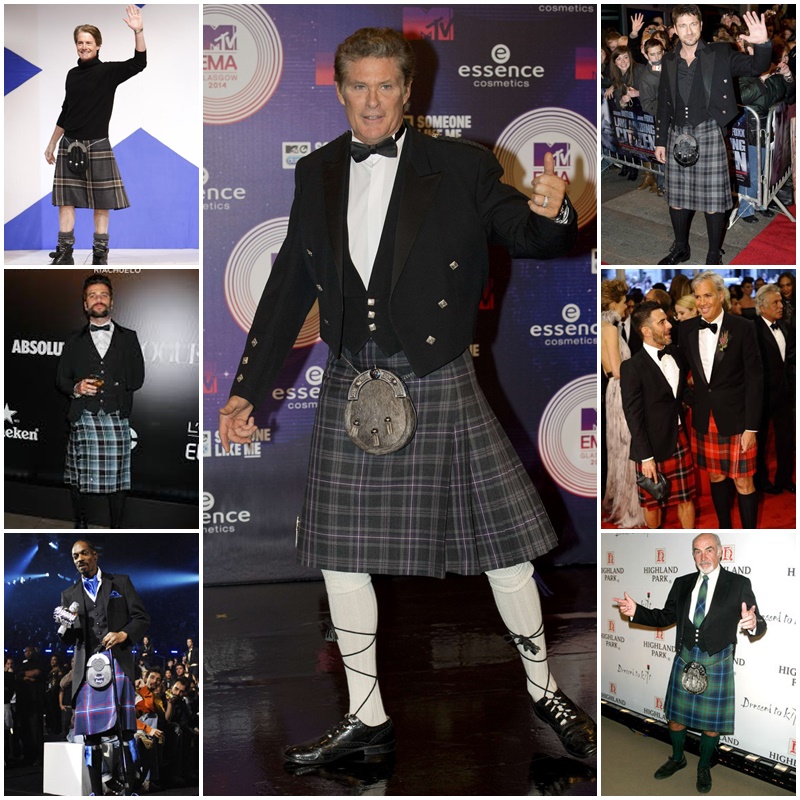El Kilt escocés se pone de moda gracias a El Ganso 