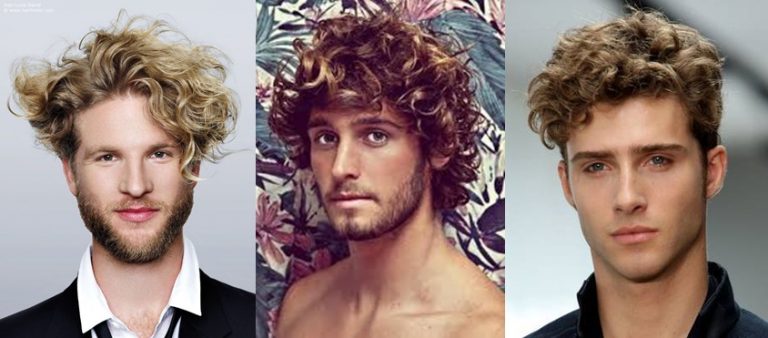 La permanente masculina cada vez más de moda