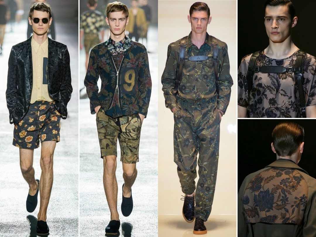 Dark Floral, se lleva el print de flores para hombre Dark Floral, se lleva el print de flores para hombre