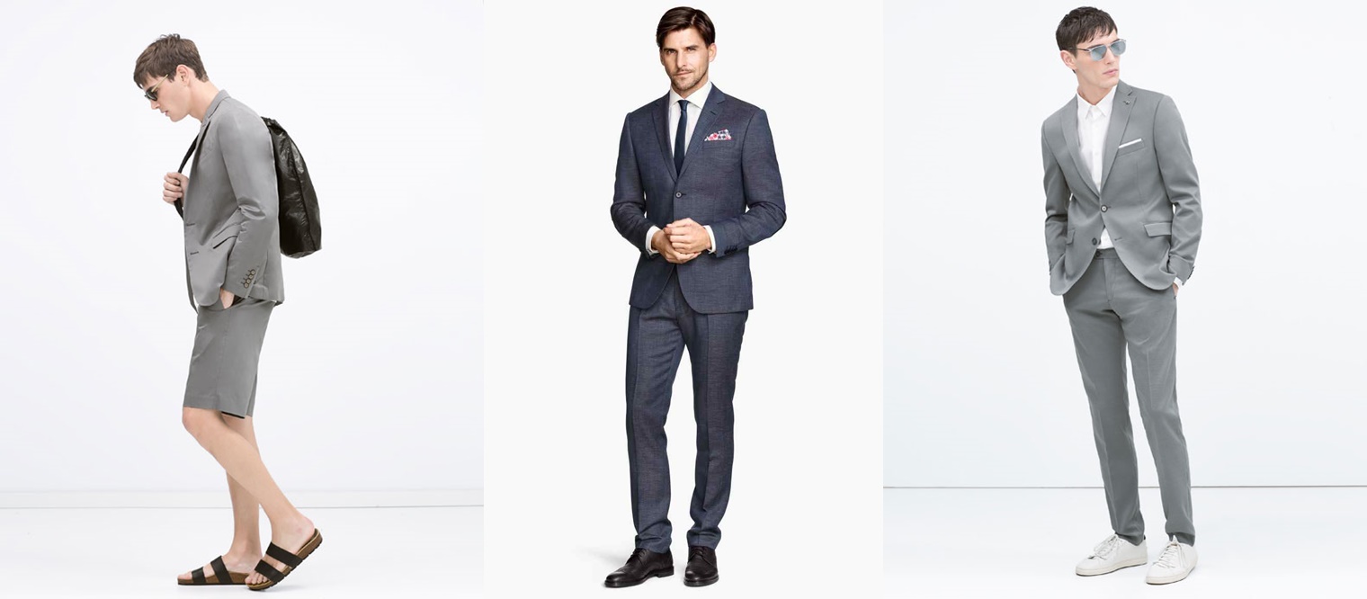trajes hombre para Verano 2015