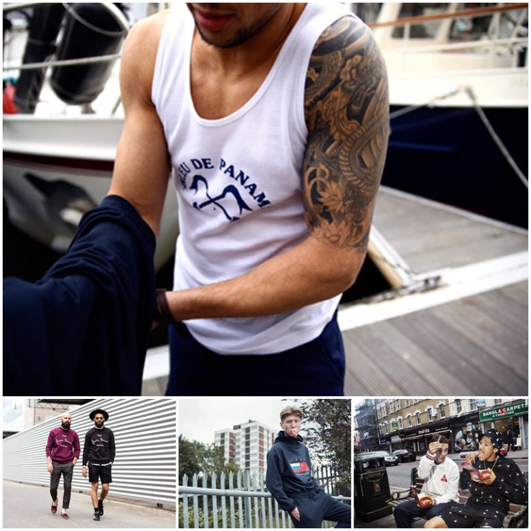 streetwear hombre de diferentes marcas