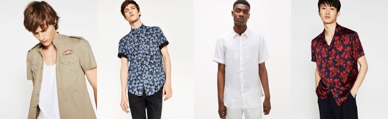 Camisas de manga corta, cómo combinarlas