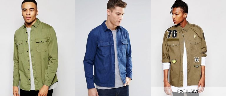 sobrecamisas hombre de asos