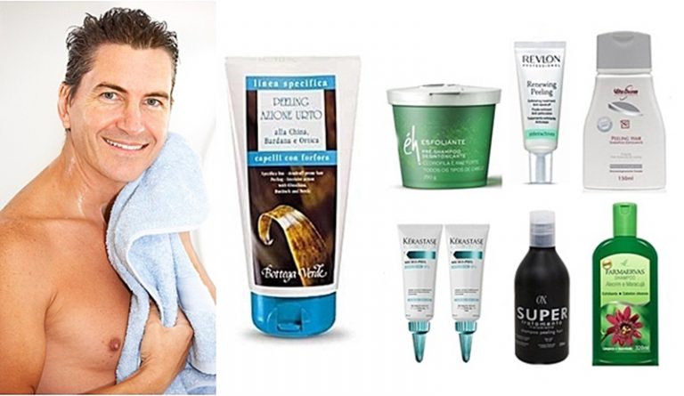 exfoliantes capilares para hombre