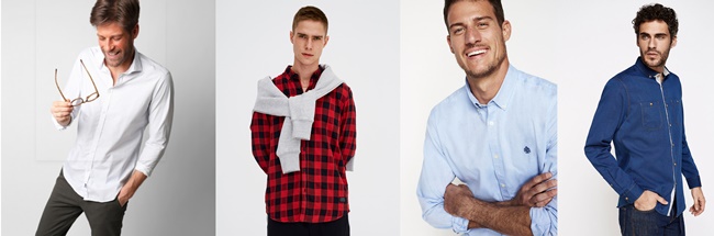 Camisas Básicas para Hombre, acierta con la adecuada