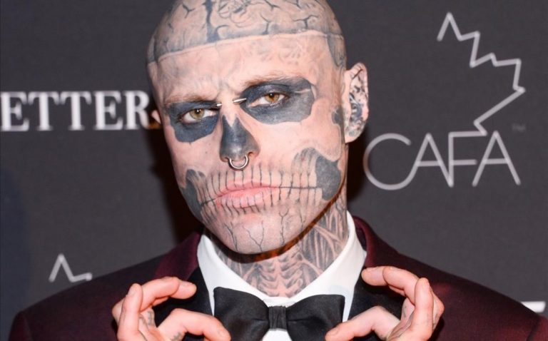 Fallece el modelo Rick Genest, el "Zombie Boy"