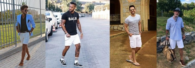 Calzado Masculino para llevar con Pantalones Cortos