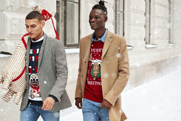 Jerseys Navideños para Hombre con H&M