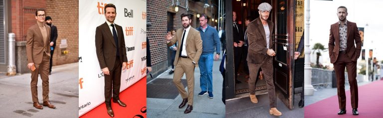 El Traje de Hombre color Marrón se impone entre todas las tendencias de moda
