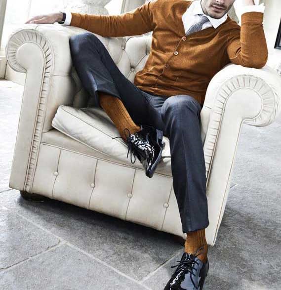 Los Calcetines para Hombre de lujo son de Lana Vicuña