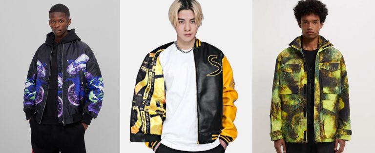 Cazadoras para Hombre Estampadas
