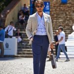 Qué color de blazer me pongo con pantalones azul marino